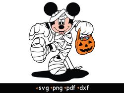 Mickey Skeleton Halloween Night Svg, Disney Svg, Halloween Disney Svg, Mickey Mouse Svg, Pumpkin Halloween Svg