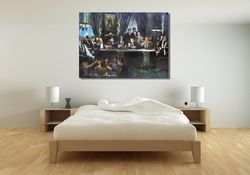 Gangsters Ready To Hang Canvas, Gangster Wall Art, Famous Gangsters Canvas Print