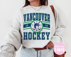 limited vancouver canuck, vintage vancouver canuck sweatshirt tee, canucks sweater, canucks tee, hockey fan, retro vanco