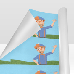 Blippi Gift Wrapping Paper 58"x 23" (1 Roll)