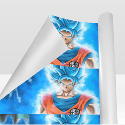Goku Gift Wrapping Paper 58"x 23" (1 Roll)