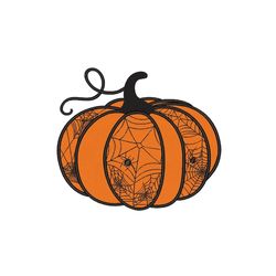 Pumpkin Embroidery Design, Halloween Embroidery File, 4 sizes, Instant Download