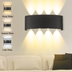 LED Wall Lamp Sconce Up Down Modren Wall Lights Indoor 2W 4W 6W 8W 220V Adjustable Wall Mounted Light Decoration Outdoor