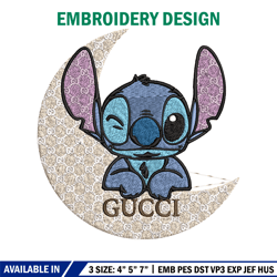 Stitch gucci Embroidery Design, Gucci Embroidery, Embroidery File, Logo shirt, Sport Embroidery, Digital download.