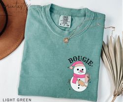 Boojee Snowman T-Shirt Png, Funny ChristmasT-Shirt Png, Snowman Shirt Png, Boo Gie Shirt Png, Cute Christmas Tee, Comfor