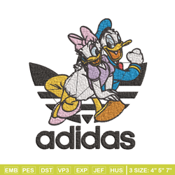 Daisy x duck adidas Embroidery Design, Adidas Embroidery, Brand Embroidery, Embroidery File,Logo shirt,Digital download