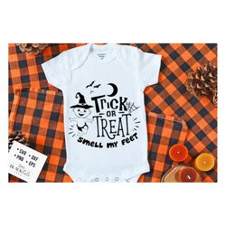 Trick or treat smell my feet svg, Halloween svg, Happy Halloween svg, Witch svg