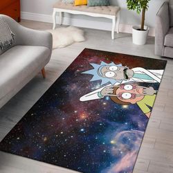 Funny Expression Rick And Morty Area Rug Carpet