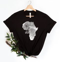 In My DNA Shirt PNG, In My DNA Africa Shirt PNG, Africa DNA Shirt PNG, Afro Shirt PNG, Black History Shirt PNG, Black Pr