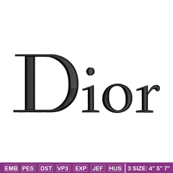 Dior Logo embroidery design, Dior Logo embroidery, logo design, embroidery file, logo shirt, Digital download.
