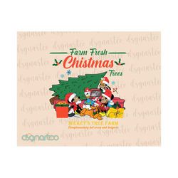 Tree Farm Mouse & Friends Christmas Png, Christmas Shirt png, Merry Christmas Png, Family Christmas Png, Family Vacation