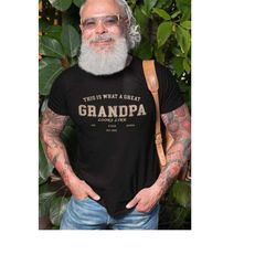 Great Grandpa 2023 Shirt, Custom Kids Names Grandad Shirt, Grandfather Day, Grandpa Christmas Gift, Personalized Tee, Gr