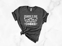 Schools out for summer Shirt Png, Teacher Summer, Last Day of School, Hello Summer, summer vacation Shirt Png, Class Of