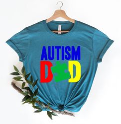 Autism Dad T-Shirt Png, Autism Dad Gift, Autism Awareness Tee, Autism Dad Hero, Shirt Png For Autism Dad