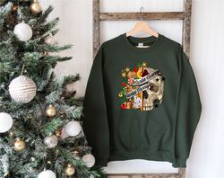 Sorta Merry Sorta Scary Sweatshirt, Christmas Shirts, Christmas Skeleton Shirt, Christmas Scary Skull Shirt, Christmas S
