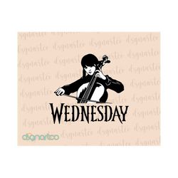 Wednesday - Nevermore - Miercoles - Merlina - Halloween - Wednesday SVG - PNG - SVG Cricut - Digital Download
