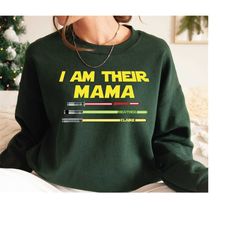 I Am Their Mama Personalized Sweatshirt and Hoodie, I am Their Mama Sweater, Mama Sweatshirt With Kids Names, Mother Day