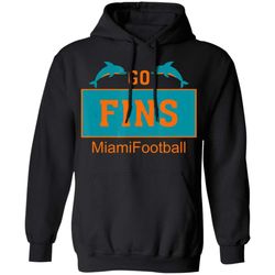 Fins Miami Florida American Football Dolphin Elements Hoodie