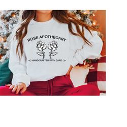 Rose Apothecary Sweatshirt, Schitt Creek Sweatshirt, Moira Rose Sweatshirt, Schitt Creek Gift, David Rose Sweatshirt Gif