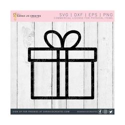 gift box svg - winter svg - christmas svg - present svg - christmas present svg - christmas morning svg