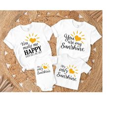 You are my Sunshine Shirt, Mama Mini Shirt, Birthday Family Tee, Matching Mama and Kids Shirt, Mom and Baby Shirt BB-19-