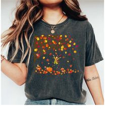 Fall Women Comfort Colors Shirt, Cute Fall Shirt, Autumn Gift, Pumpkin Fall Shirt, Comfort Colors Autumn  Tee LS572