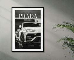 Luxury Brands Digital Poster, Trendy Printable With Logo, Fashion Luxury Digital Download 35