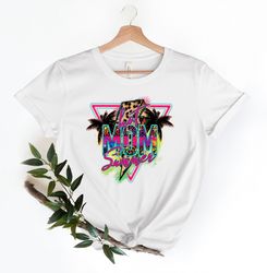 Colorful Hot Mom Summer Shirt PNG, Hot Mom Summer Shirt PNG, Summer Shirt PNG, Mom Summer Shirt PNG, Colorful Mom Shirt