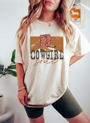 Cowgirl Shirt PNGs, Cowgirl Soul Shirt PNG, Country Cowgirl Shirt PNG, Western Shirt PNG, Country Music T-Shirt PNG, Vin