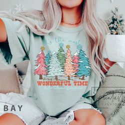 Its The Most Wonderful Time of Year T-Shirt Png, Christmas Shirt Png, Christmas gift, Christmas Family T-Shirt Png,   Ch