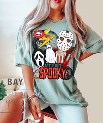 Let  Get Spooky T-Shirt Png  Stay Spooky T-Shirt Png, Retro Horror NighT-Shirt Png,   Halloween, horror T-Shirt Png, Spo