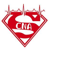Super Nurse CNA SVG - Cute Digital T Shirt Design for Registered Nurses - Gift Idea for Nursing School Graduates - Most