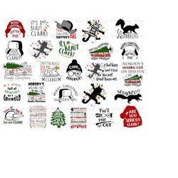 Christmas Vacation SVG Bundle - Christmas SVG Files for Cricut, Silhouette, Glowforge, POD, Sublimation - Funny Christma