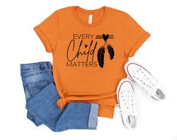 every child matters shirt png, i wear orange for the stolen children, orange day shirt png, child awareness, save childr