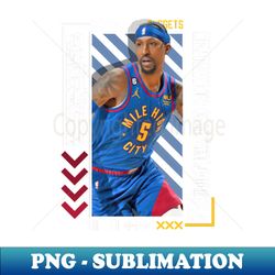 kentavious caldwell-pope basketball paper poster nuggets 9 basketball paper poster nuggets 9 - professional sublimation digital download - transform your sublimation creations