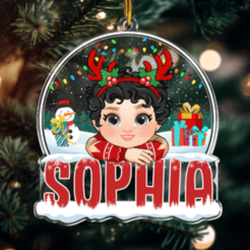 2023 Kids Custom Christmas Names - Personalized Acrylic Ornament