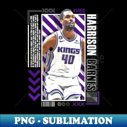 harrison barnes basketball paper poster 9 - high-resolution png sublimation file - revolutionize your designs