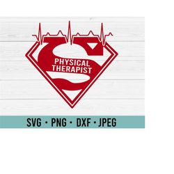 Super Physical Therapist SVG - Physical Therapist T Shirt Design