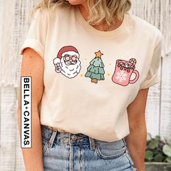 Christmas Things Trendy Shirt PNG, Happy Christmas Family Matching Tee, Merry Xmas TShirt PNG Gift, Holy Christmas Santa