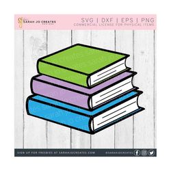 Book Stack Layered SVG - Books SVG - Book Clipart - Reading Svg - Stack of Books Svg - Reading Books Svg - Book Svg