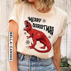 dinosaur merry christmas shirt png, christmas family shirt pngs, christmas gifts for men boys kids, xmas dino shirt png,