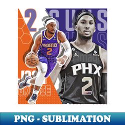 josh okogie basketball paper poster suns 7 - png transparent sublimation design - unleash your creativity