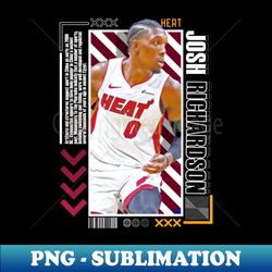 Josh Richardson basketball Paper Poster 9 - Professional Sublimation Digital Download - Defying the Norms
