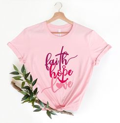 Faith Hope Love Shirt Png, Christian Gift, Faith Gift, Christian Shirt Pngs , Peaceful Shirt Png, Faith Cross, Vertical
