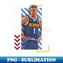 Michael Porter Jr basketball Paper Poster Nuggets 9 - Professional Sublimation Digital Download - Unlock Vibrant Sublimation Designs