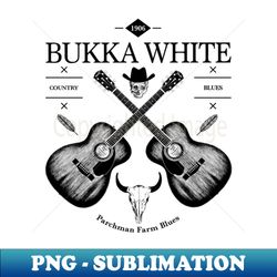 Bukka White Acoustic Guitar Logo - PNG Sublimation Digital Download - Capture Imagination with Every Detail