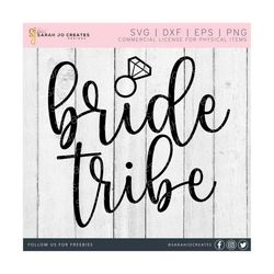 Bride Tribe SVG - Bridal Party SVG - Wedding Party SVG - Bride Crew Svg - Bride Ring Svg - Wedding Shirt Svg - Wedding Svg - Engagement Svg
