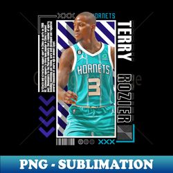 Terry Rozier basketball Paper Poster 9 - Elegant Sublimation PNG Download - Bring Your Designs to Life