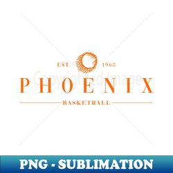 phoenix basketball - minimal basketball design - elegant sublimation png download - revolutionize your designs