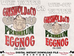 Griiswold Eggnog Png, Clark Griiswold PNG, Christmas Movie PNG, Christmas Vacation Png